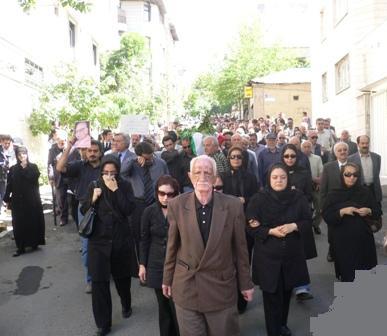 مراسم حاك‌سپاري شادروان ورجاوند