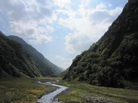 منطقه «خِوسورتیا» در شمال غرب گرجستان