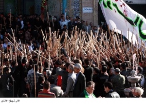 مراسم قالیشویان در مشهد اردهال - کاشان